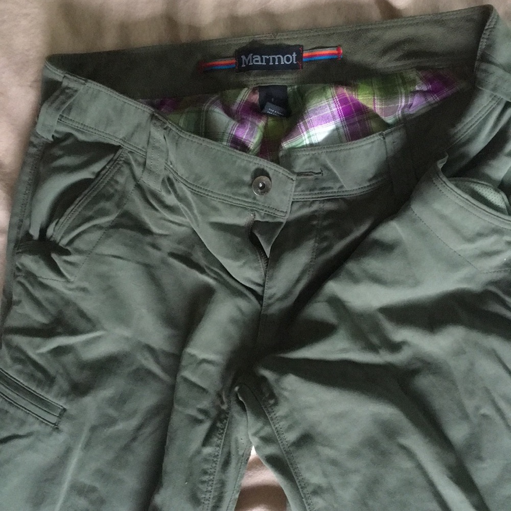 Marmot insulated flannel lined hiking pants